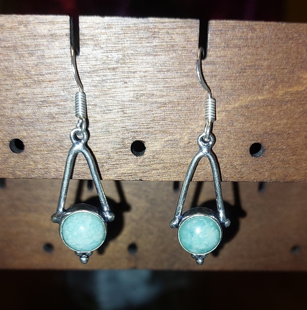 Amazonite Drop Earrings